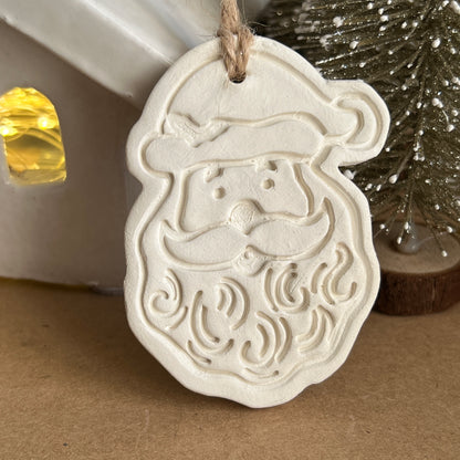 Scented Santa Christmas Ornament - Handmade & Customizable