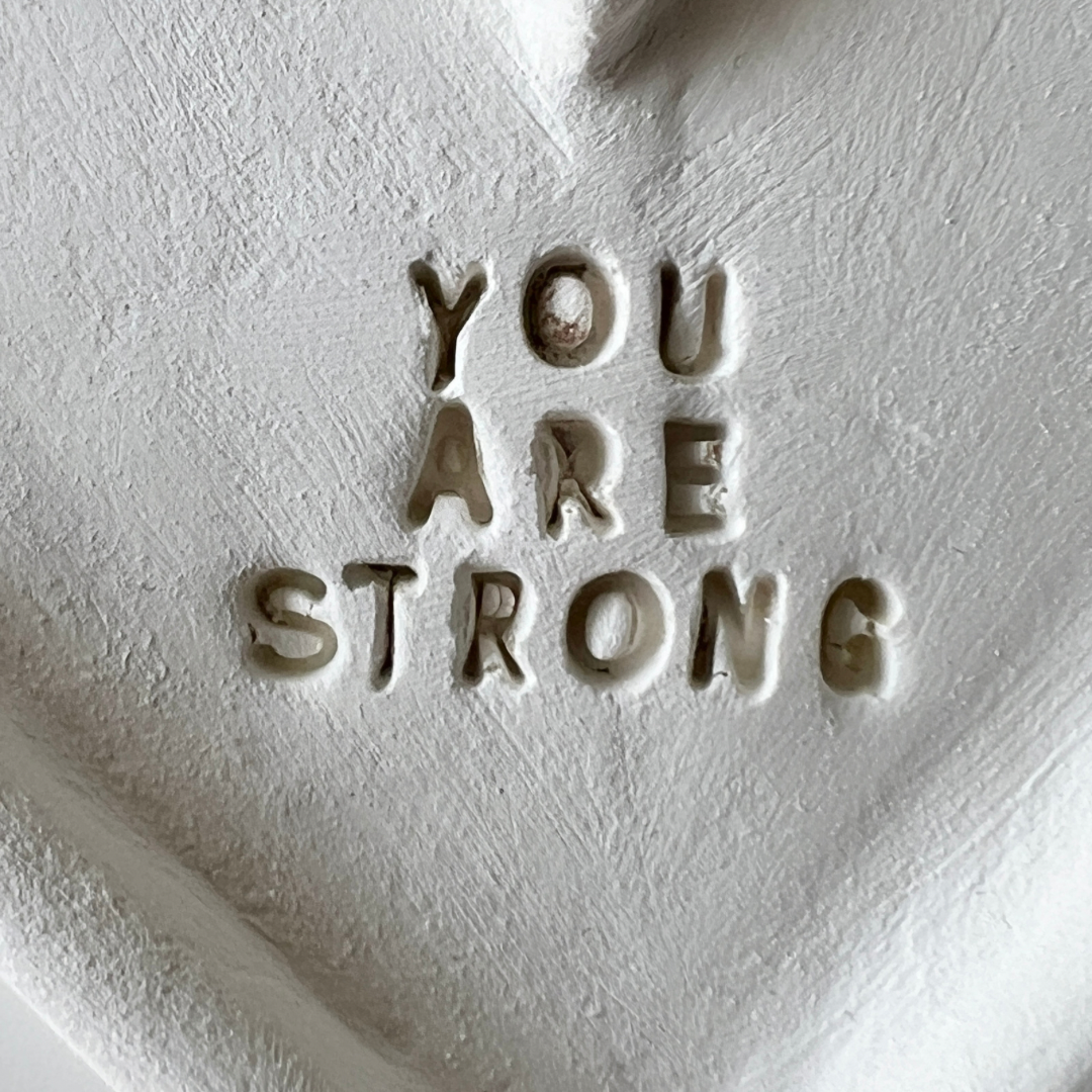 YOU ARE STRONG Trinket Tray