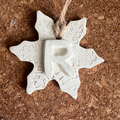 Letter Ornament – Handmade & Customizable