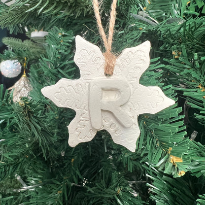 Letter Ornament – Handmade & Customizable