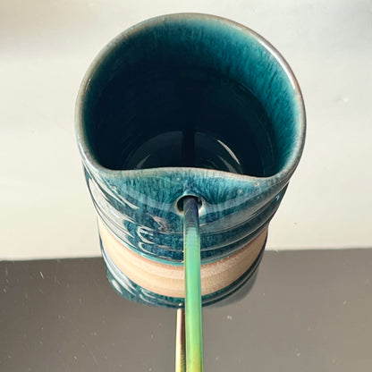 Ocean Wave Handmade Ceramic Tumbler  - SECONDS