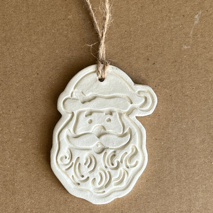 Scented Santa Christmas Ornament - Handmade & Customizable