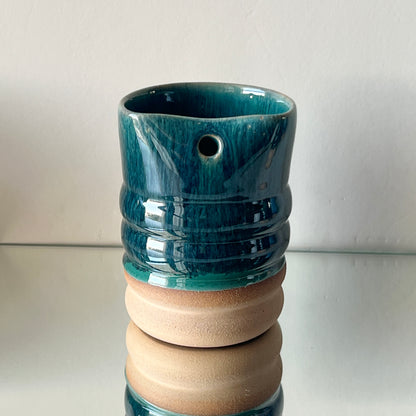 Ocean Wave Handmade Ceramic Tumbler  - SECONDS