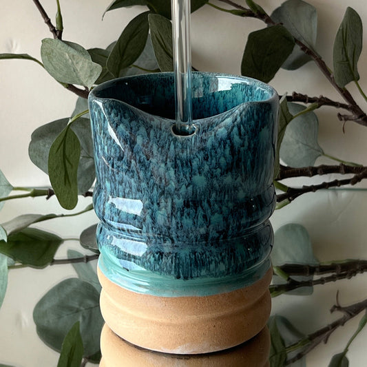 Ocean Wave Ceramic Tumbler