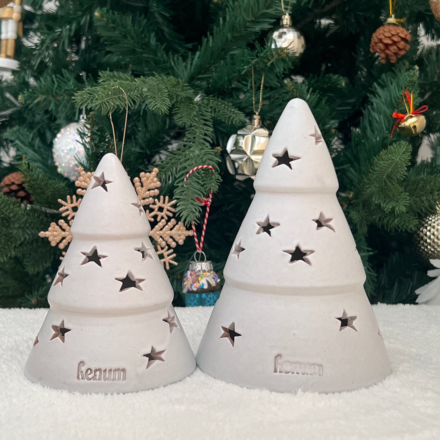 Ceramic White Christmas Tree